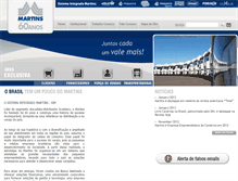 Tablet Screenshot of portal.martins.com.br